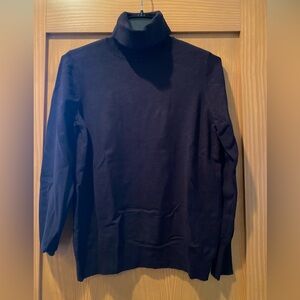 Women’s Nine West Black Turtleneck Sweater NEW Size M